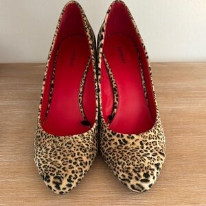 Express Leopard Print Women's Shoes